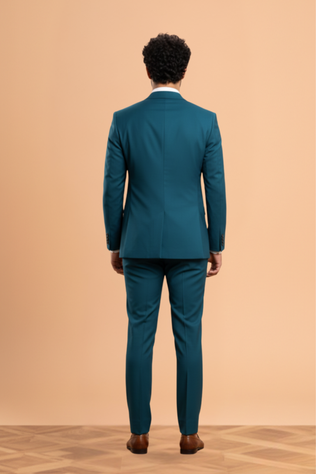 Teal Blue 3 Piece Suit – Signature Groom Look | Groom2B