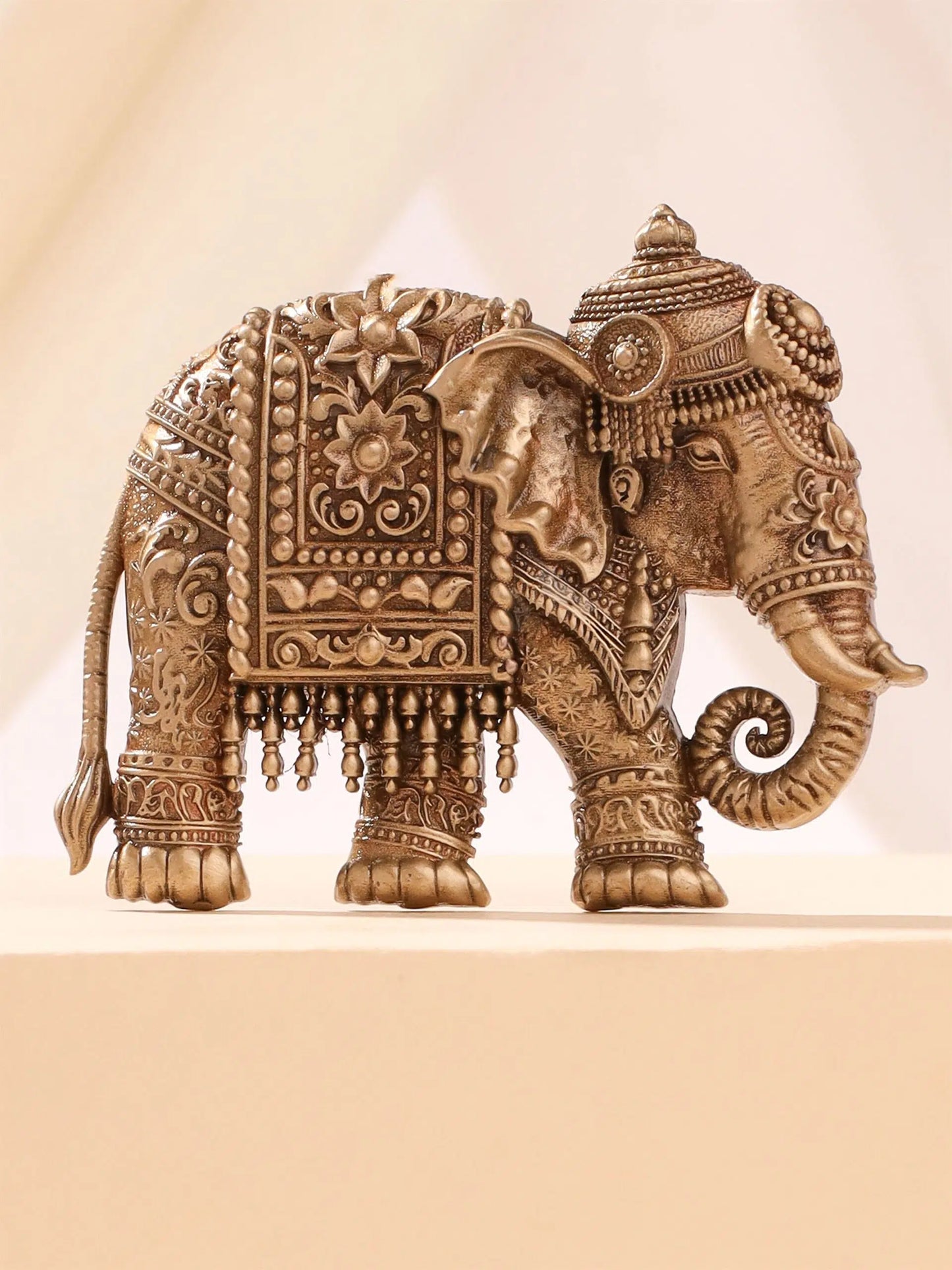 Heritage Elephant Adorned Brooch