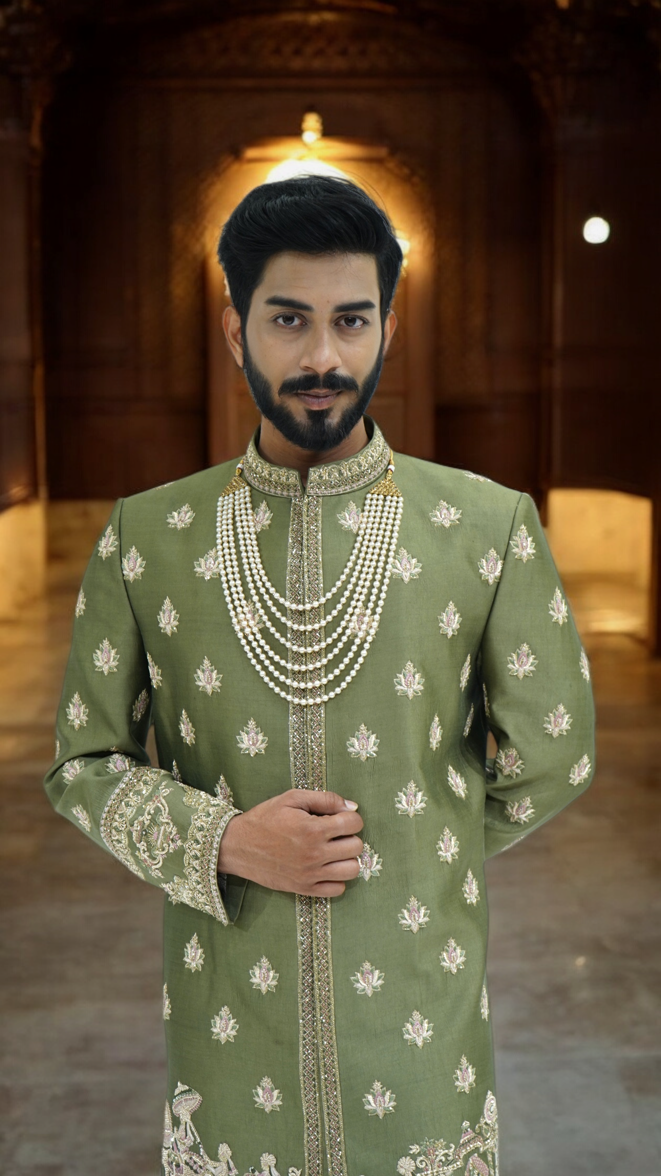 The Baraat Elegance Sherwani