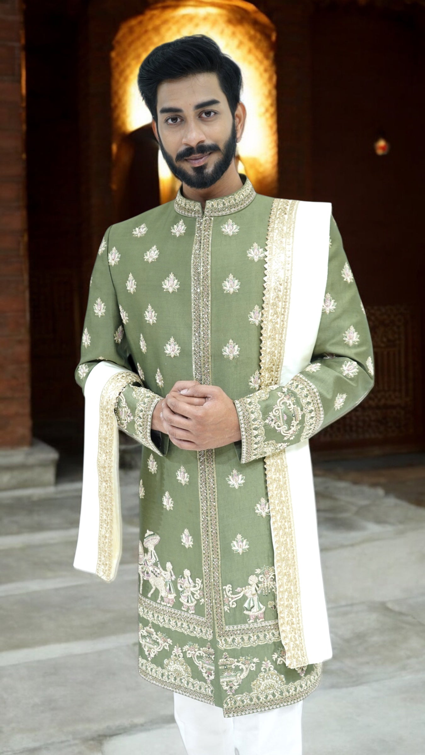The Baraat Elegance Sherwani