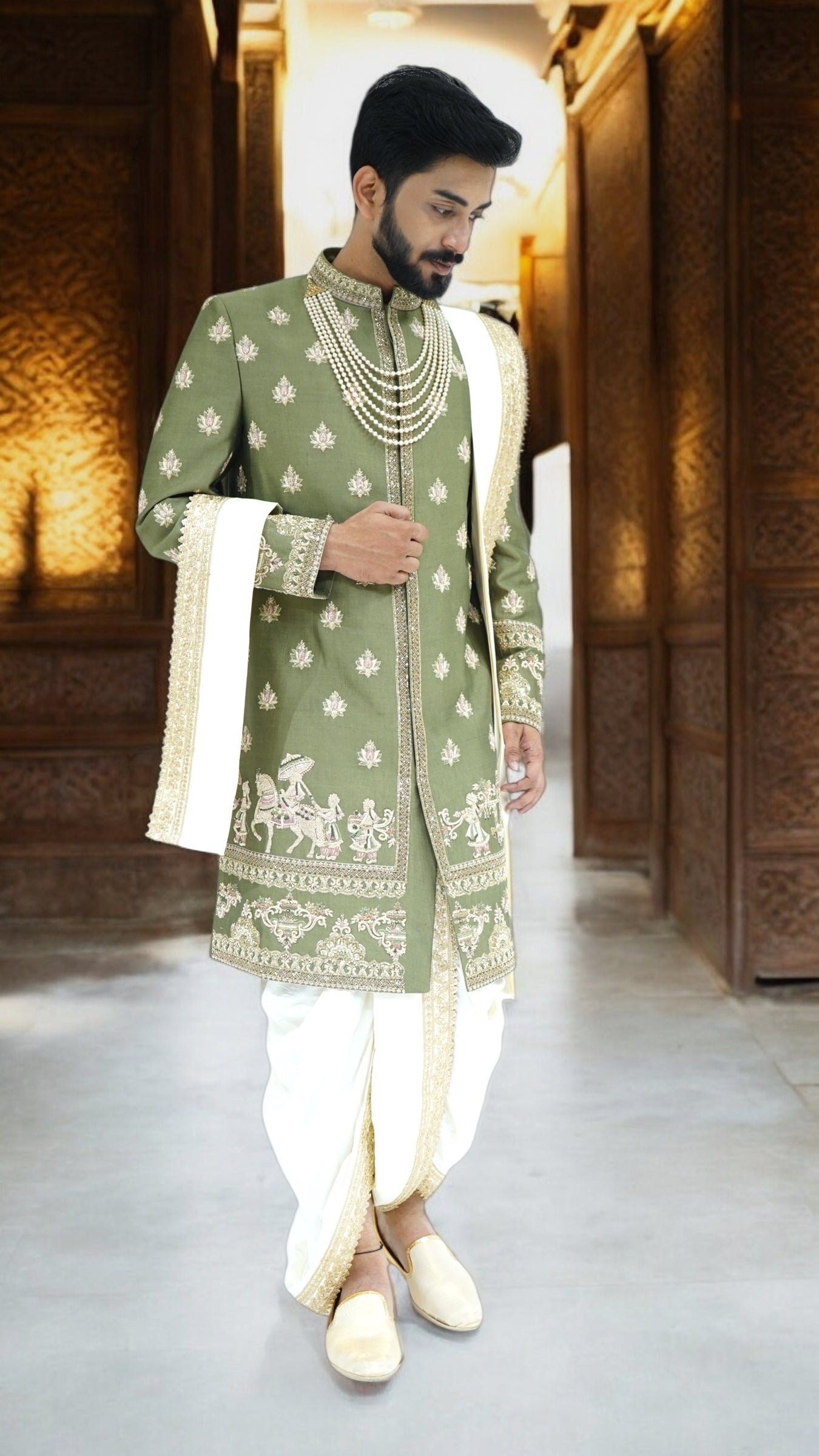The Baraat Elegance Sherwani