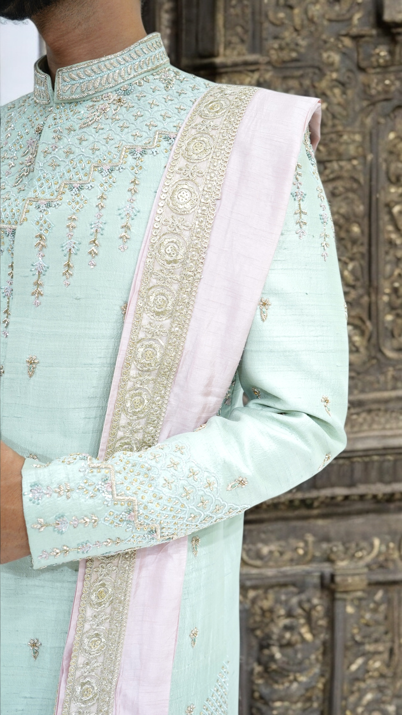 The Abstract Jewel Sherwani