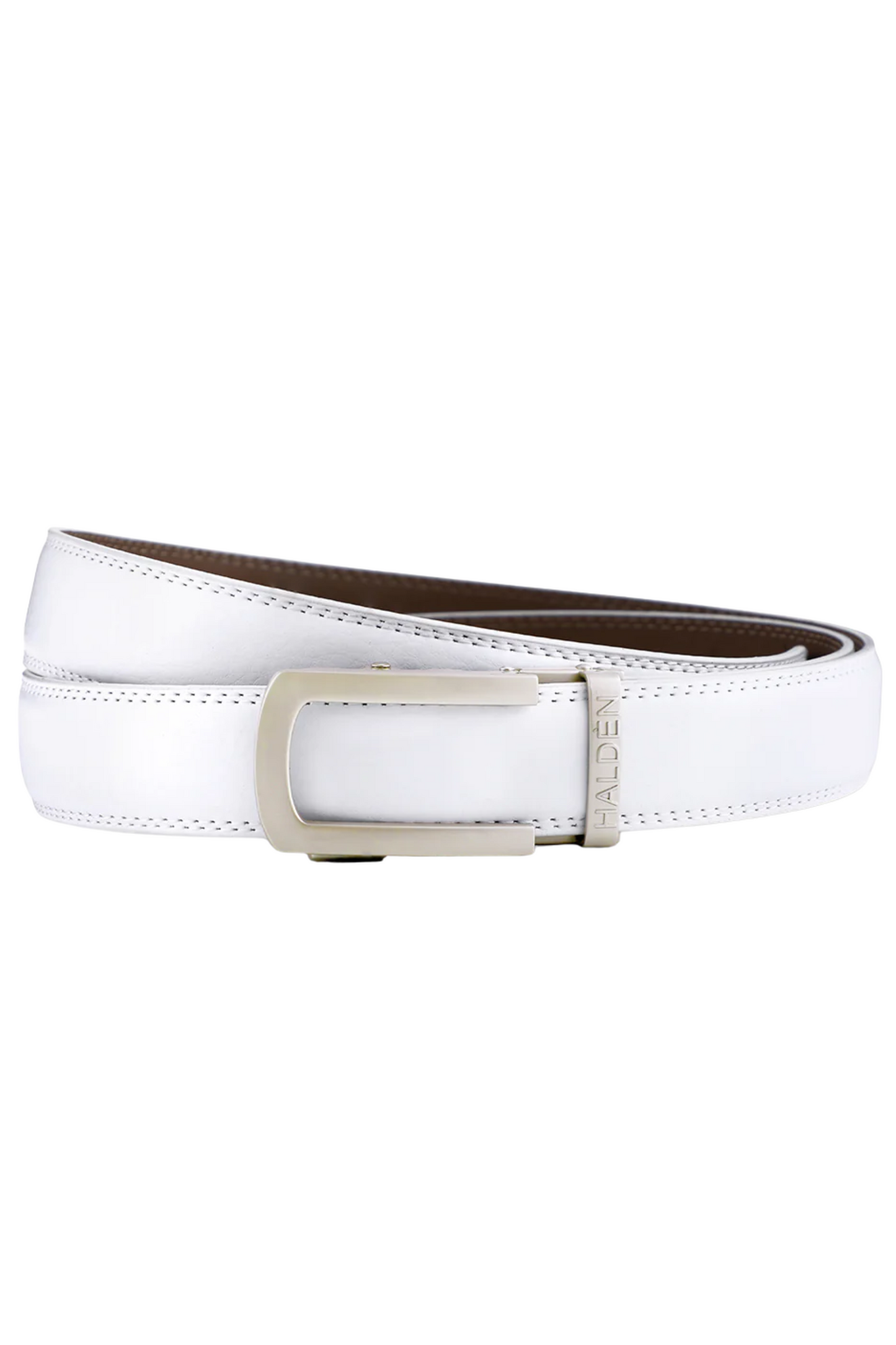 Falcon white with classic buckle.