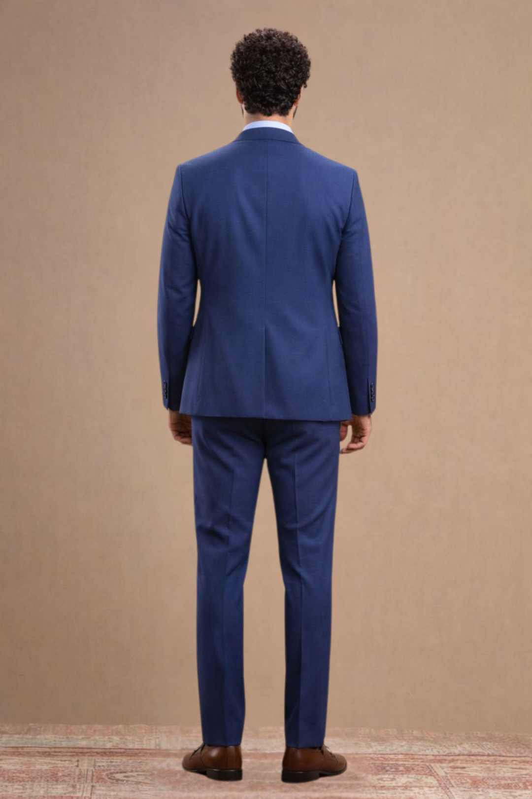 wool blend 3 piece suit