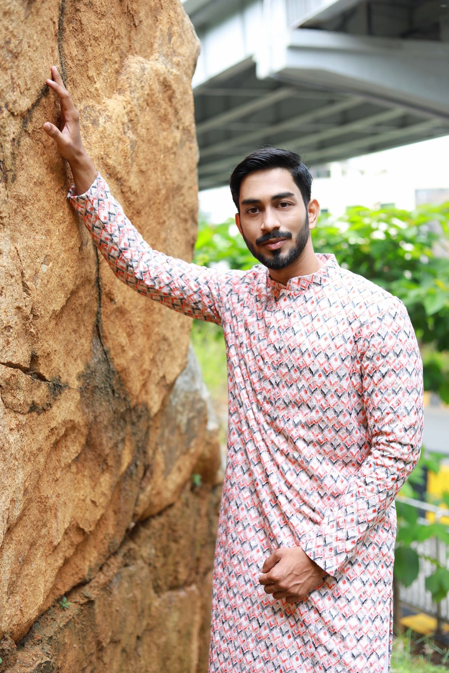 Classic Kaleidoscopic Kurta