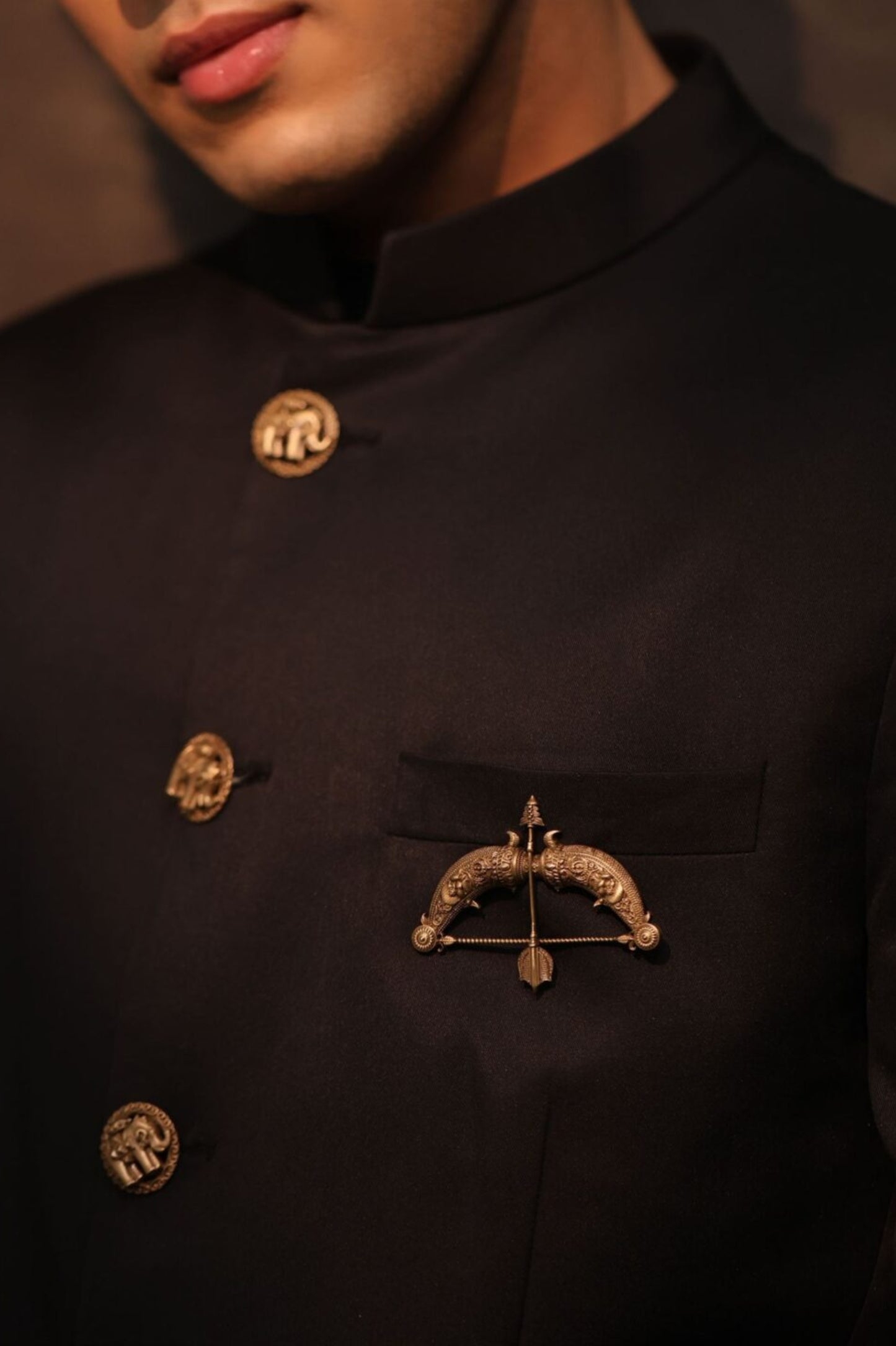Ram Dhanush Brooch