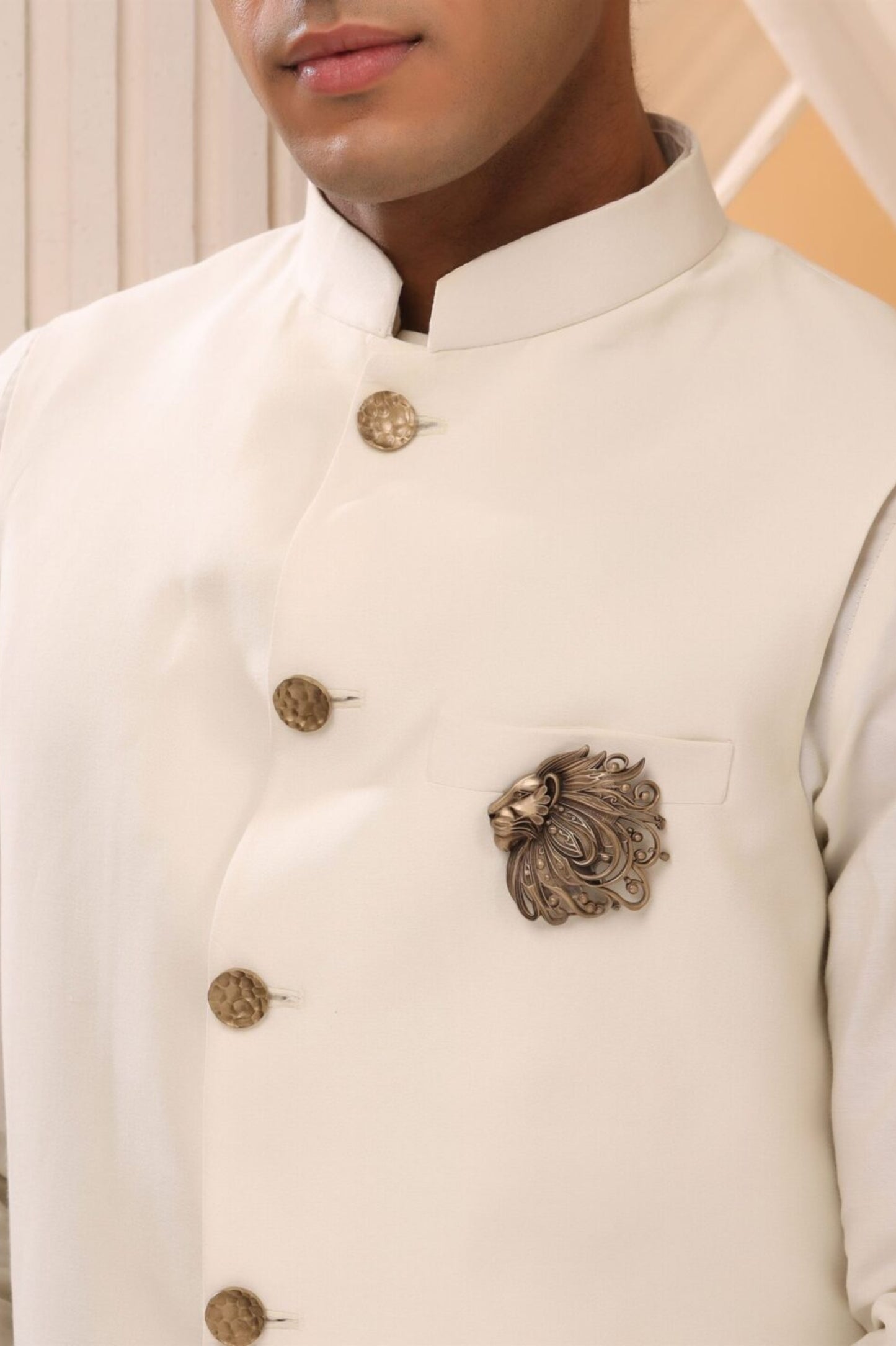 Superb Simba Brooch