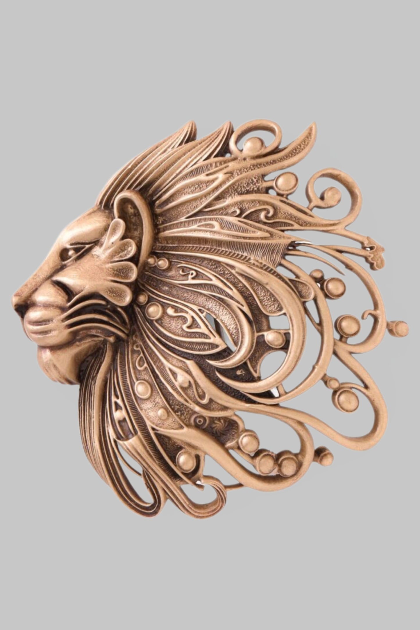 Superb Simba Brooch