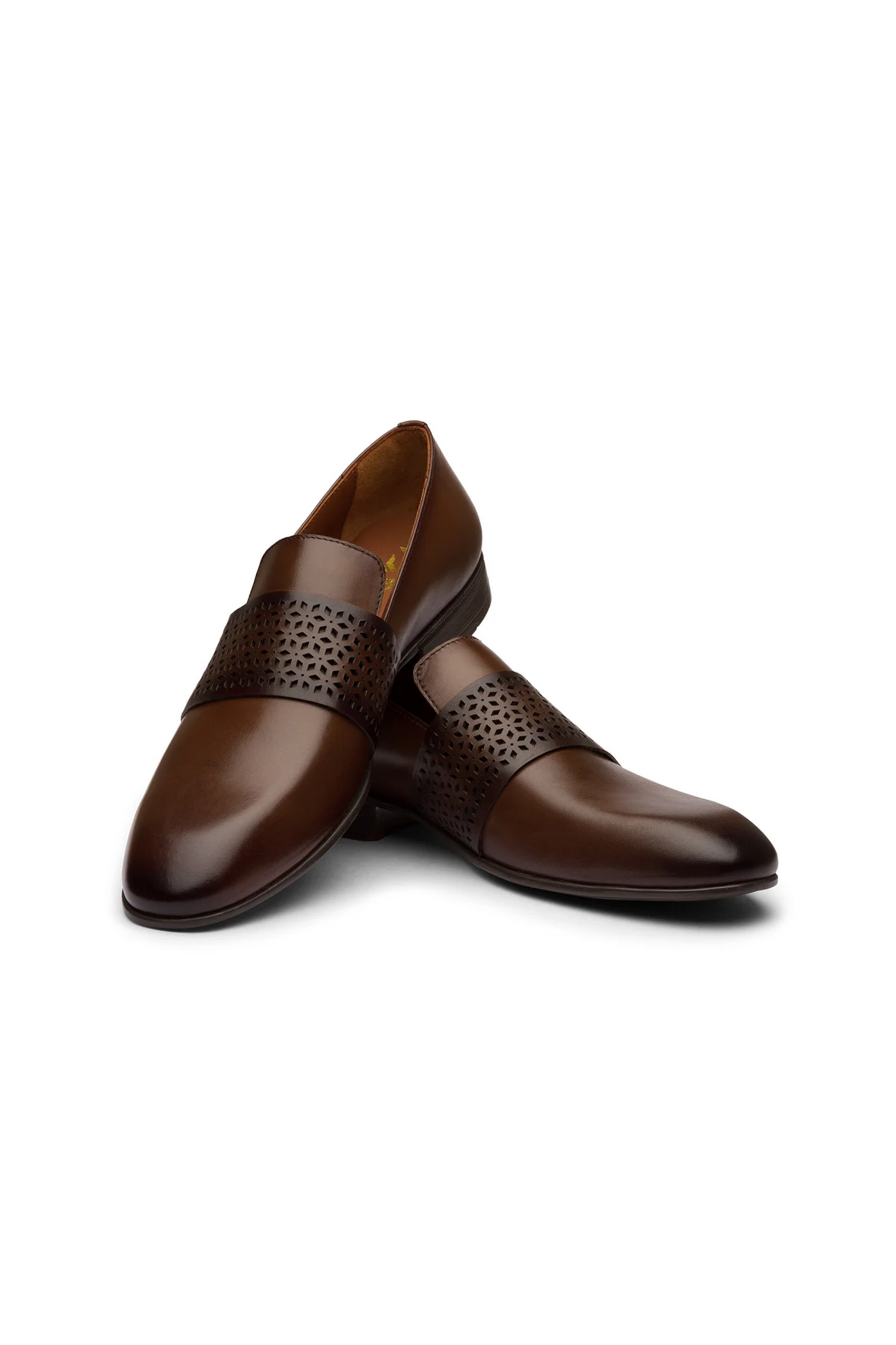 KIEV - CHESTNUT BROWN LEATHER SHOES
