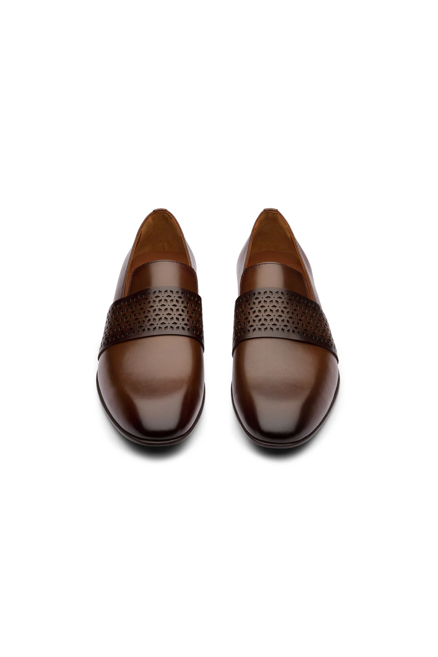 KIEV - CHESTNUT BROWN LEATHER SHOES