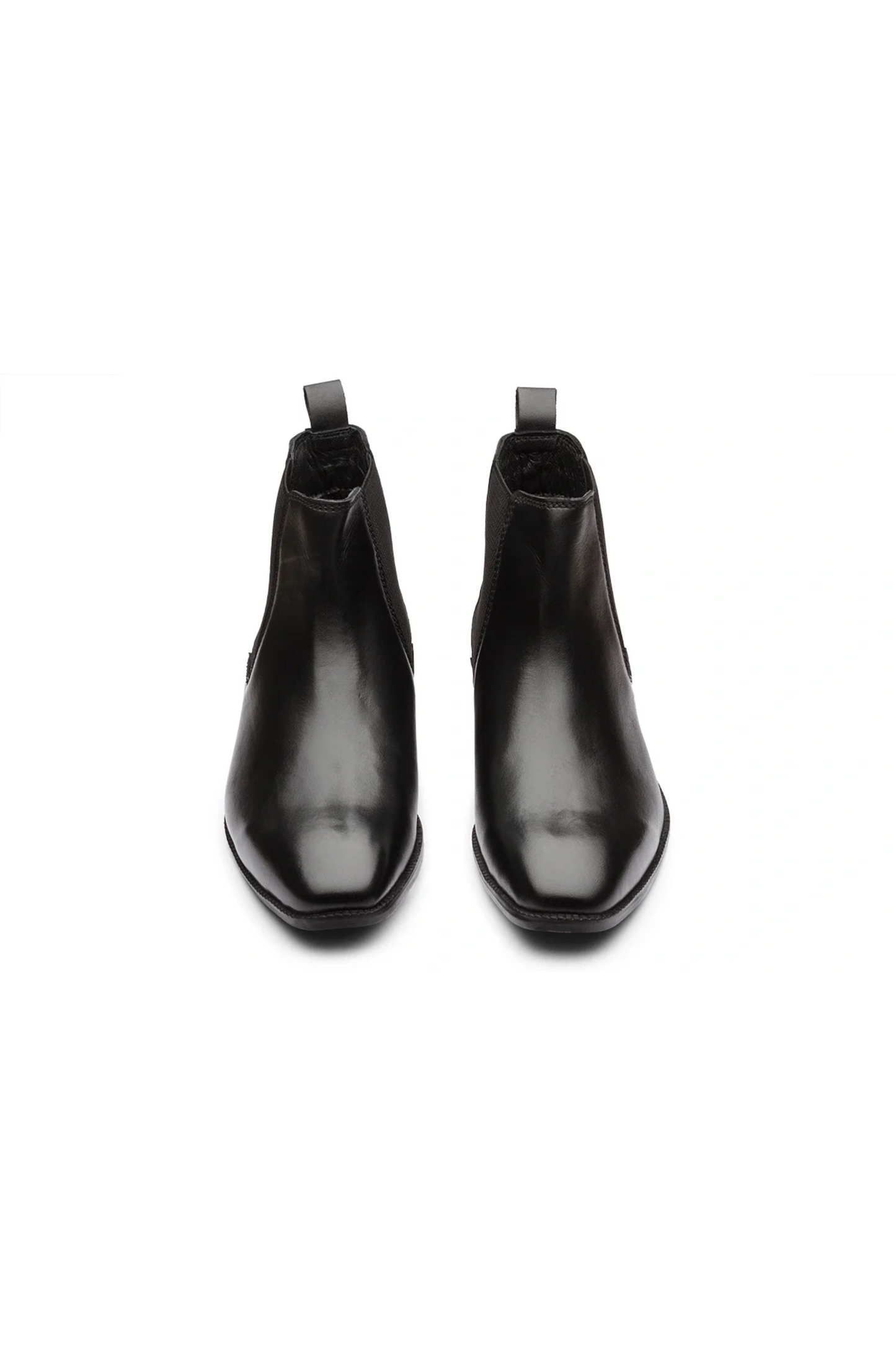 CHELSEA BOOTS - BLACK LEATHER SHOES