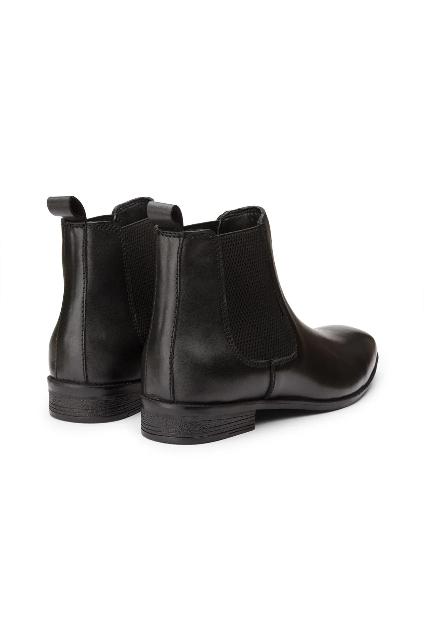 CHELSEA BOOTS - BLACK LEATHER SHOES