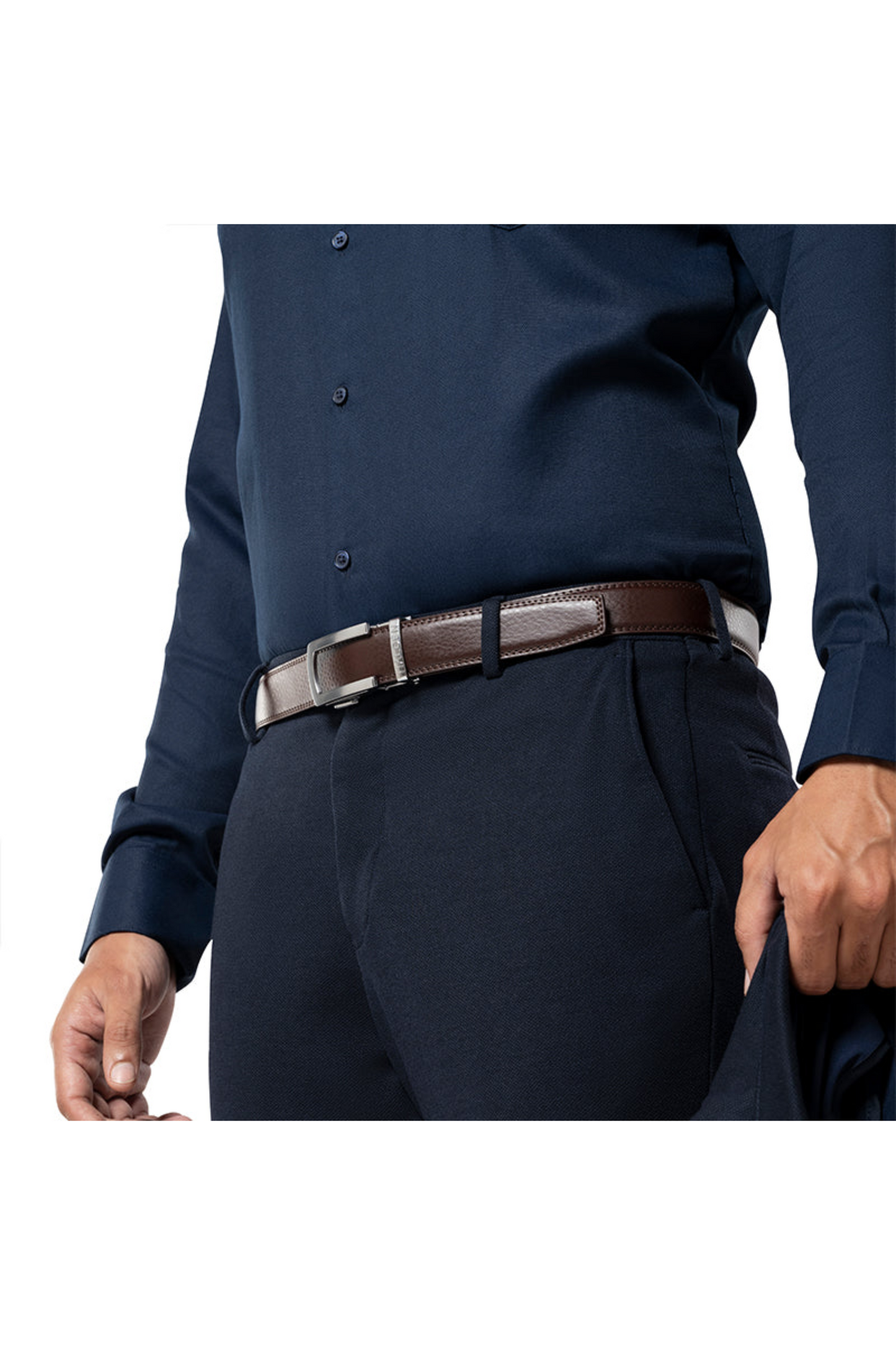 Falcon brown with classic buckle