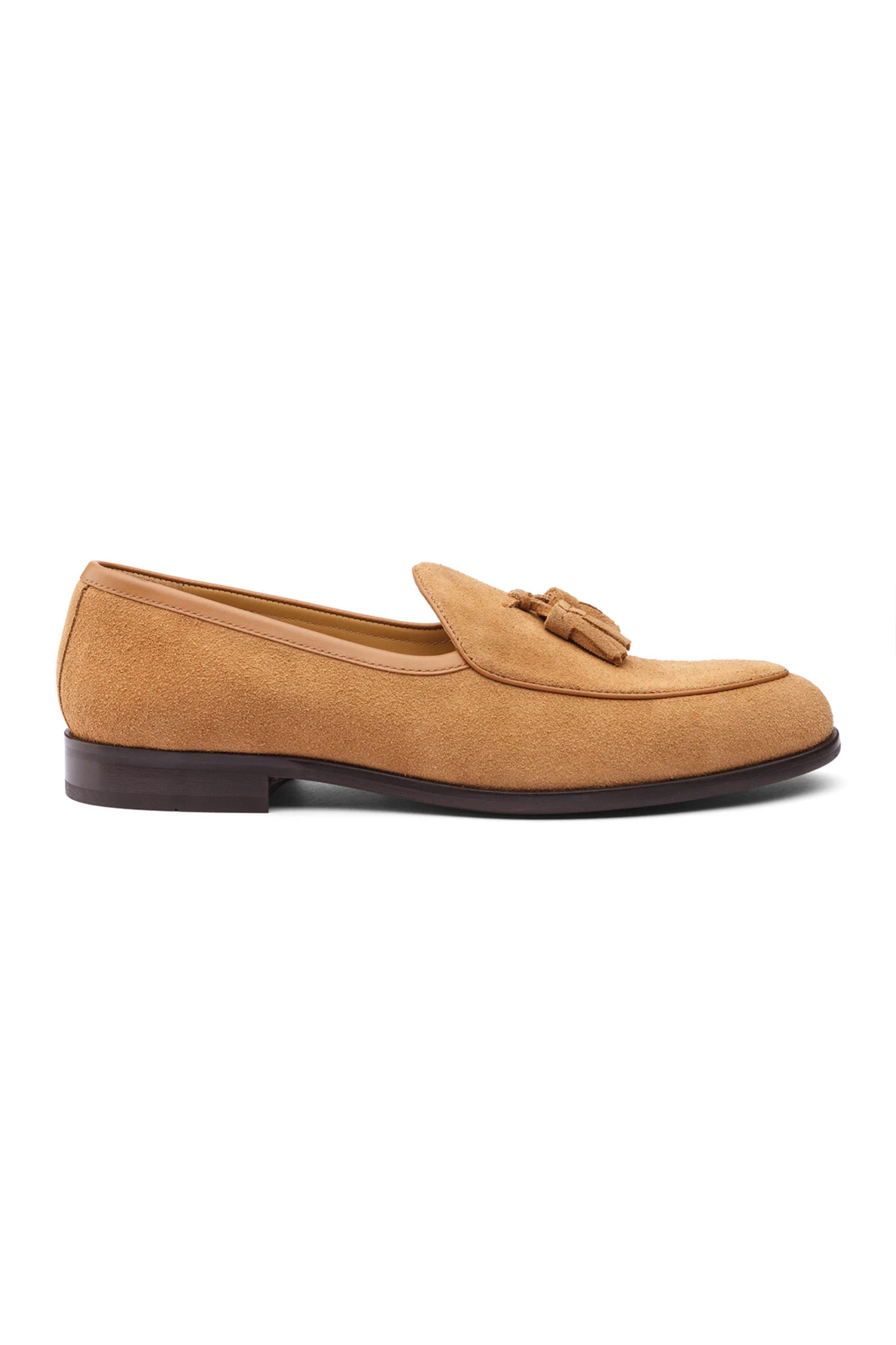 PETERSBURG - TAN SUEDE LEATHER SHOES
