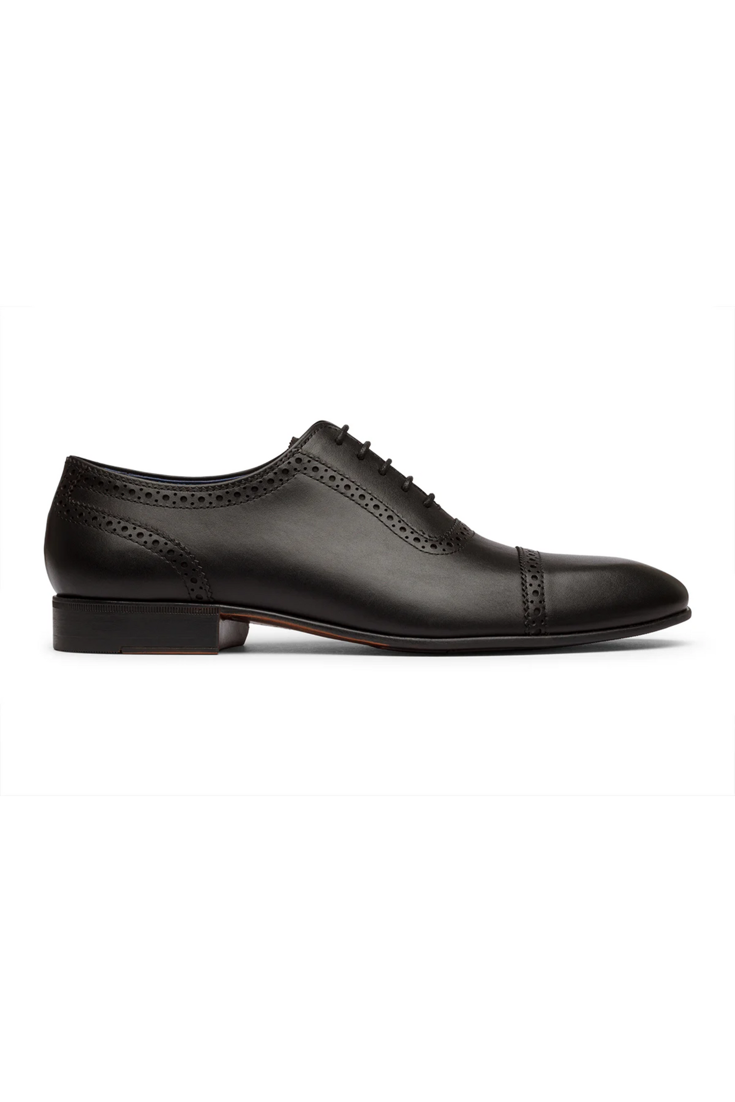 ATHENS - BLACK LEATHER SHOES