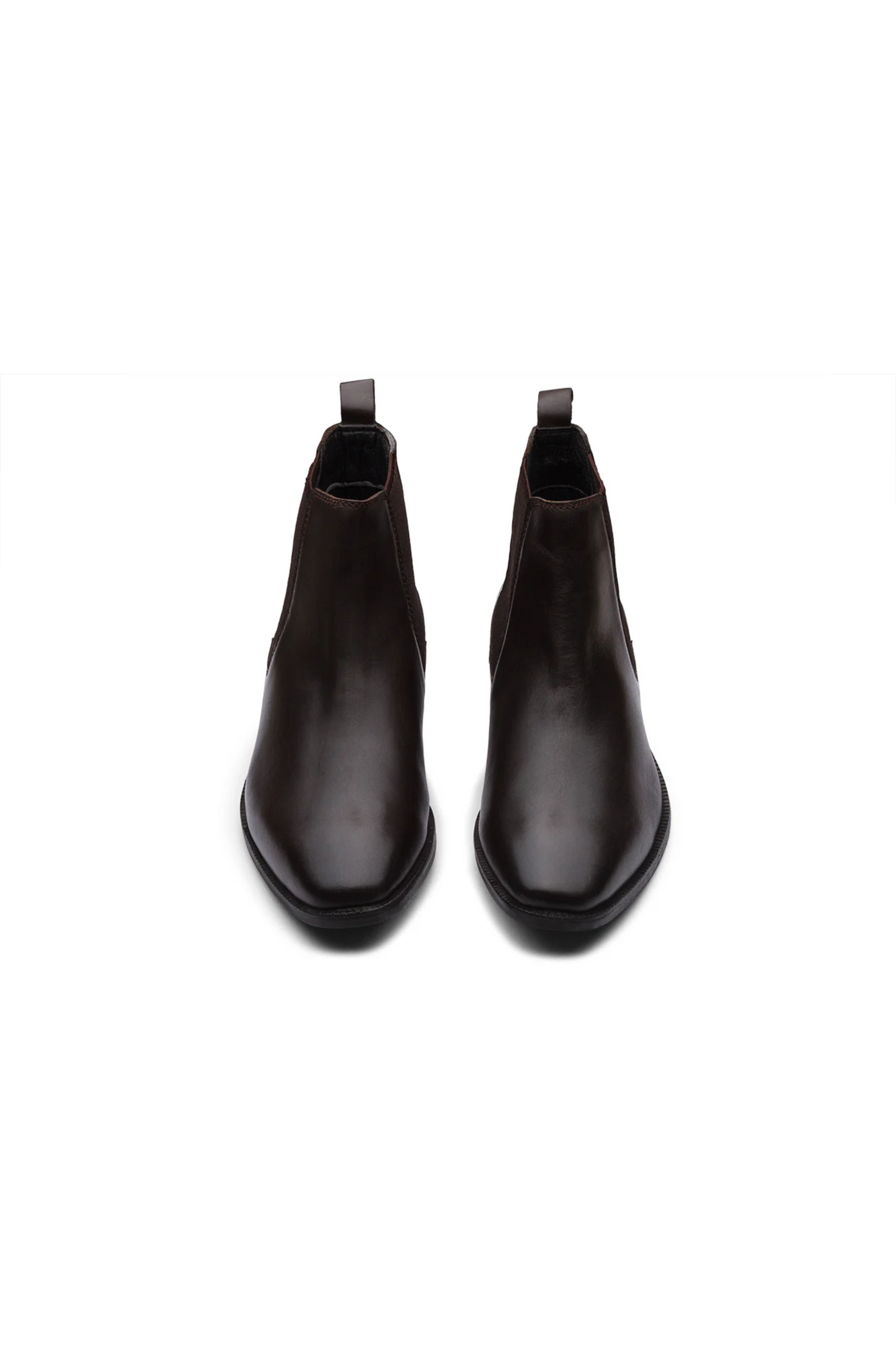 CHELSEA BOOTS - BROWN LEATHER SHOES