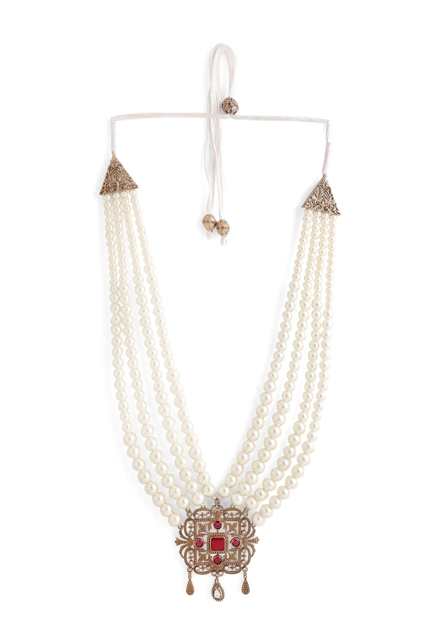 White Shimmer Mala