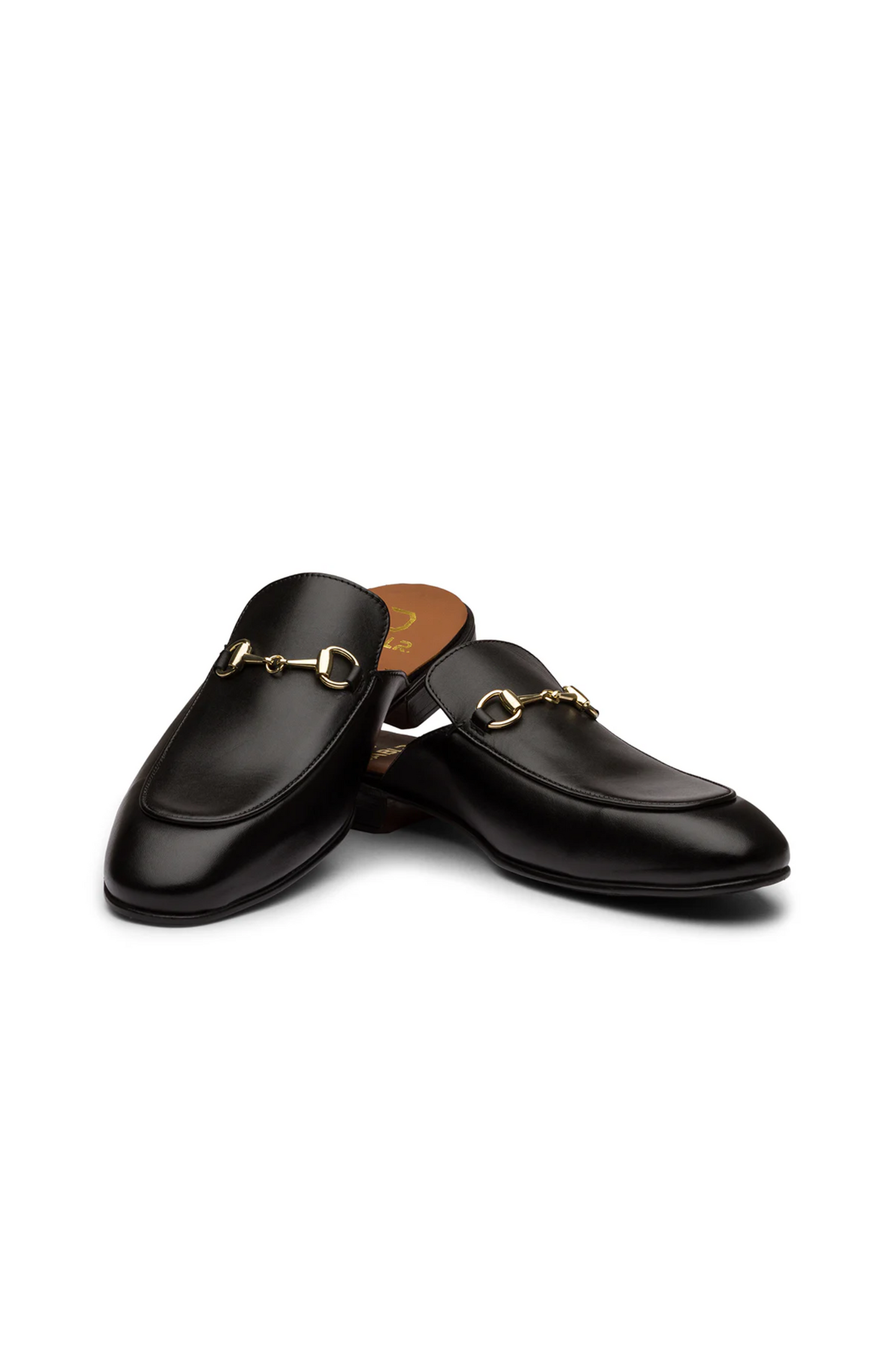 SUSH MULE - BLACK LEATHER SHOES
