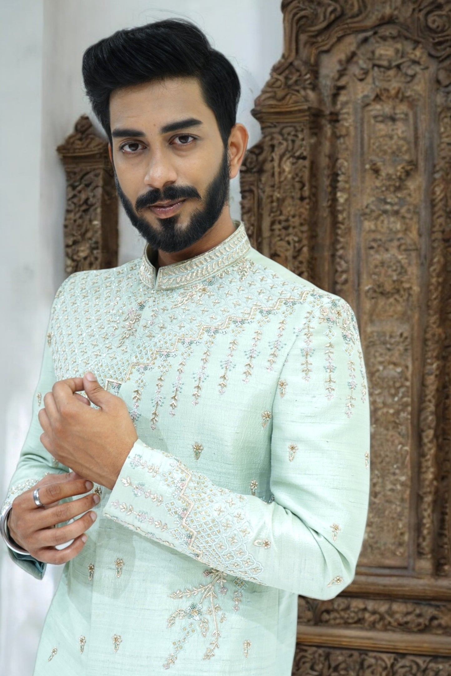The Abstract Jewel Sherwani