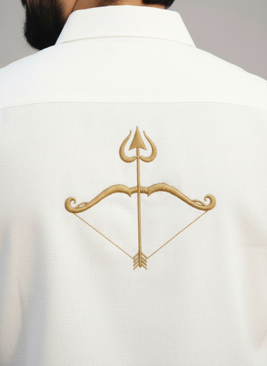 Rama Bhakta Pattu Shirt -Navami Special