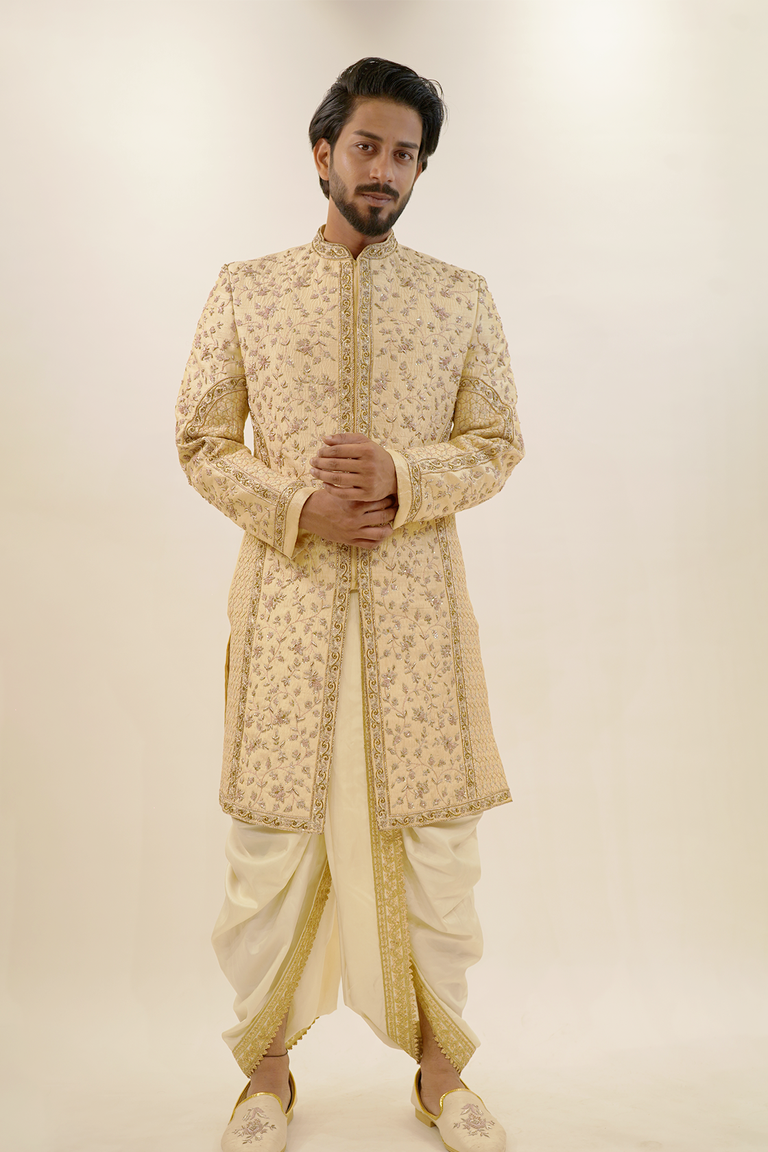 Heavy Embroided Mughal style sherwani