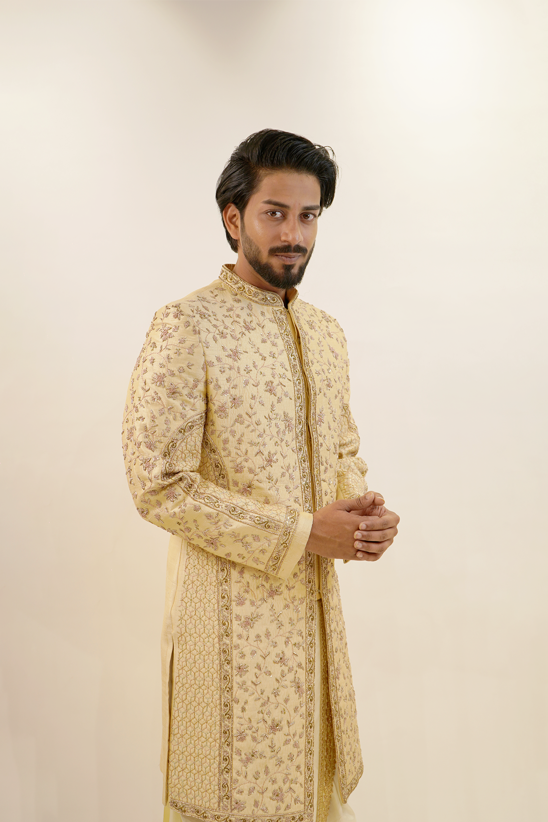 Heavy Embroided Mughal style sherwani