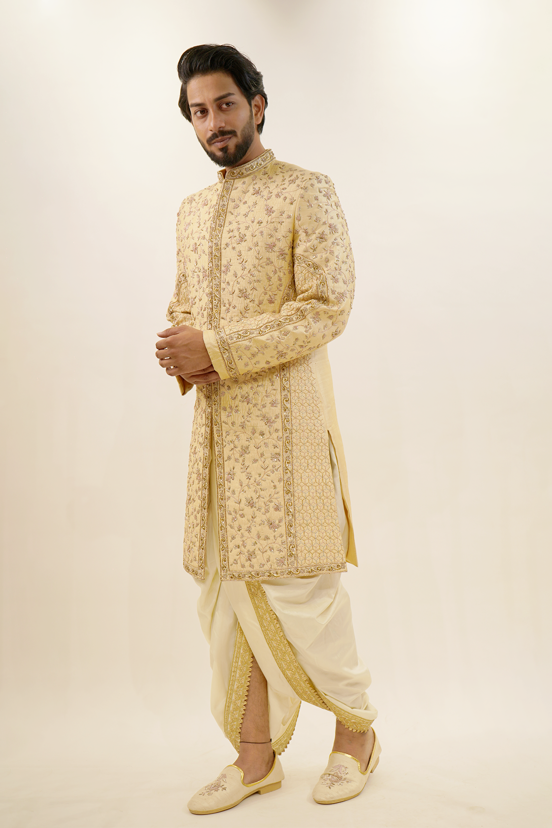 Heavy Embroided Mughal style sherwani