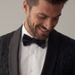 Luxury Black Embroidered Tuxedo Suit for Men – Designer Evening & Wedding Blazer Set