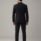 Luxury Black Embroidered Tuxedo Suit for Men – Designer Evening & Wedding Blazer Set