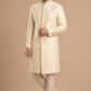 Wedding-Ready Ivory Embroidered Sherwani for Men