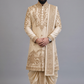Royal Heritage Gold Embroidered kurta for Men – Luxury Groom Wear with Dhoti Pants