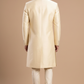 Wedding-Ready Ivory Embroidered Sherwani for Men