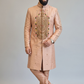 Gold Traditional Sherwani with Dhoti Set for Men – Royal Wedding & Groom Wear