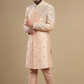 Men’s Luxury Peach Sherwani for Wedding & Festive Wear