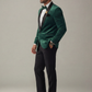 Bottle Green Suede Classic Tuxedo