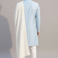Ice blue designer sherwani