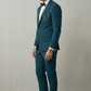 Teal Blue 2-Piece classic tuxedo