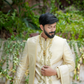 Veena Sherwani | Premium Ivory Wedding Sherwani for Groom