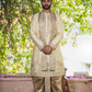 Airavata Pattu Pancha Set for Men | Luxury Wedding Dhoti with Stole | Traditional Indian Groom Wear