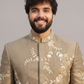 Hand crafted gold sherwani