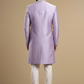 Men’s Lavender Embroidered Indo-Western Sherwani Set
