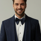 Midnight blue 2-piece designer tuxedo