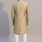 Hand crafted gold sherwani