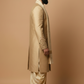 Gold Traditional Sherwani with Dhoti Set for Men – Royal Wedding & Groom Wear