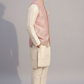 Blush Pink Embroidered Nehru Jacket Kurta Set for Men – Wedding & Festive Wear
