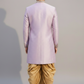 Men’s Blush Pink Embroidered Sherwani Set – Luxury Designer Wedding & Groom Wear