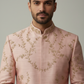 Blush Pink Embroidered Sherwani Set for Men – Premium Wedding & Festive Wear