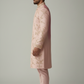 Blush Pink Embroidered Sherwani Set for Men – Premium Wedding & Festive Wear