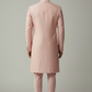 Blush Pink Embroidered Sherwani Set for Men – Premium Wedding & Festive Wear