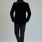 Black Embellished Men’s Party Wear Suit – Luxury Designer Blazer for Reception & Cocktail Events